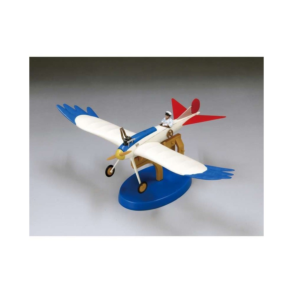 STUDIO GHIBLI THE WIND RISES JIRO'S BIRD SHAPED PLANE 1/48 SCALE MODEL KIT FIGURE