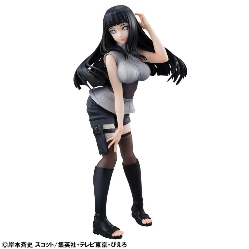 NARUTO GALS HINATA HYUGA STATUA FIGURE MEGAHOUSE