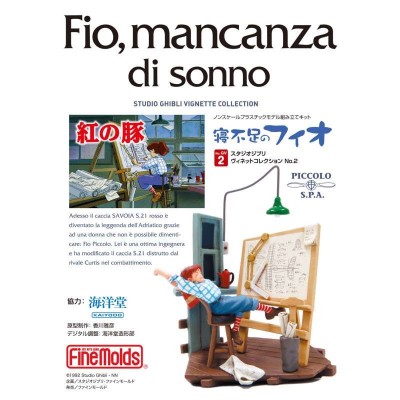 STUDIO GHIBLI PORCO ROSSO SLEEPLESS FIO 1/48 SCALE PVC MODEL KIT