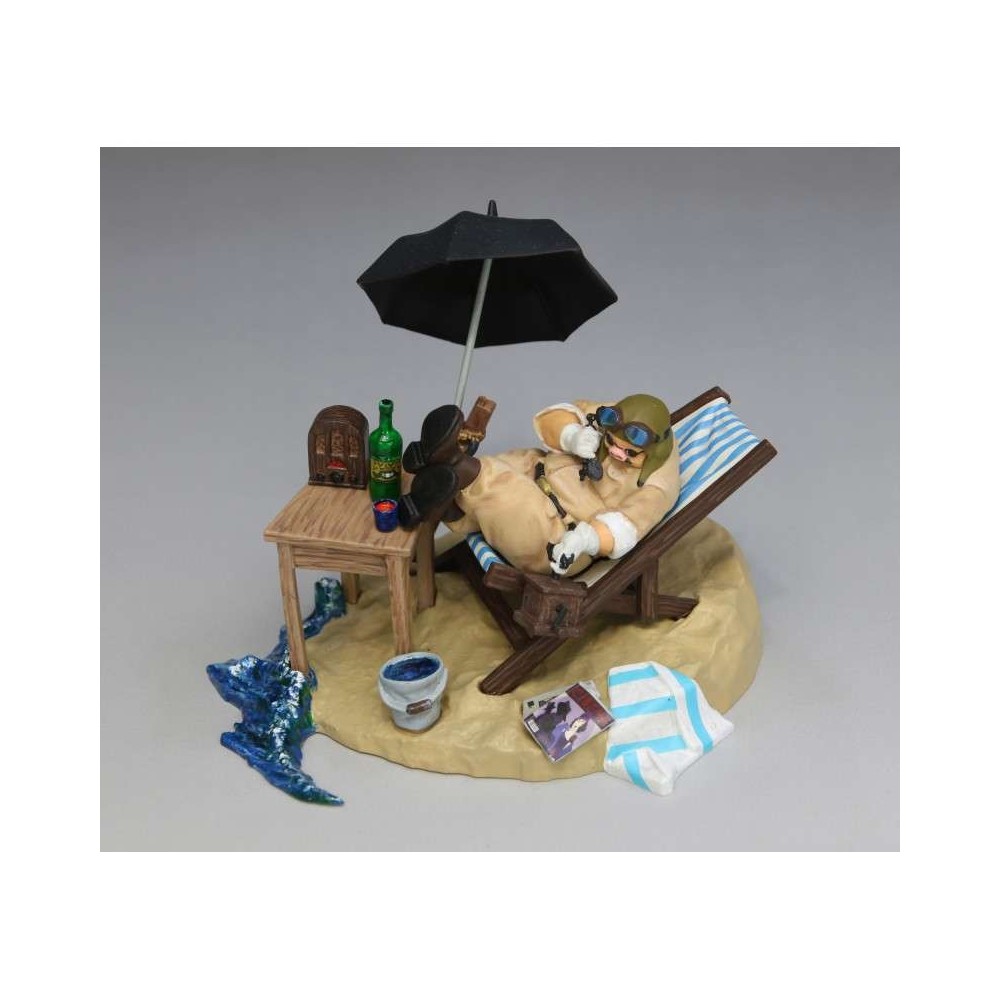 PORCO ROSSO IN HIS HIDEOUT 1/48 MODEL KIT STUDIO GHIBLI