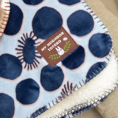 IL MIO VICINO TOTORO SOOT SPRITE POLAR FLEECE BLANKET COPERTA PLAID 70X100CM MARUSHIN