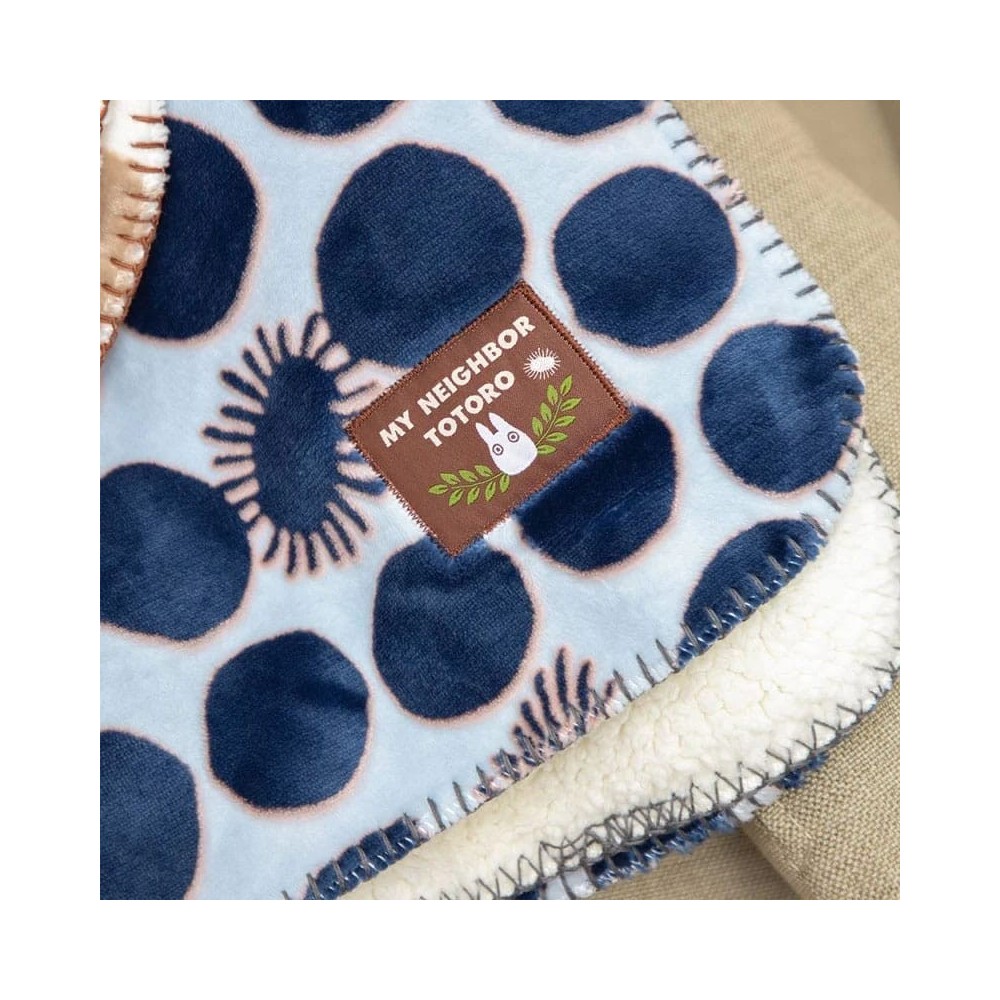 IL MIO VICINO TOTORO SOOT SPRITE POLAR FLEECE BLANKET COPERTA PLAID 70X100CM MARUSHIN
