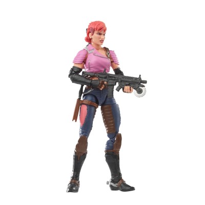 HASBRO G.I. JOE CLASSIFIED SERIES ZARANA PVC ACTION FIGURE