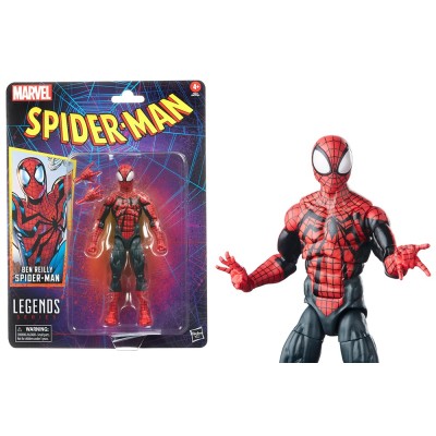 MARVEL LEGENDS RETRO COLLECTION BEN REILLY SPIDER-MAN ACTION FIGURE HASBRO