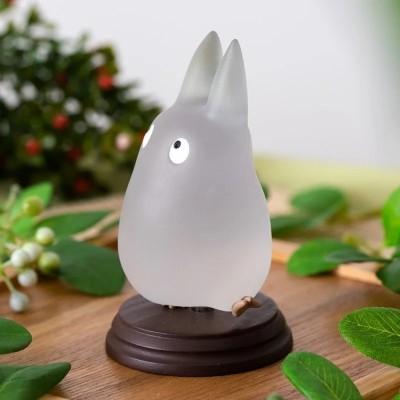 IL MIO VICINO TOTORO LITTLE TRANSPARENT TOTORO WALKING STATUA FIGURE SEMIC