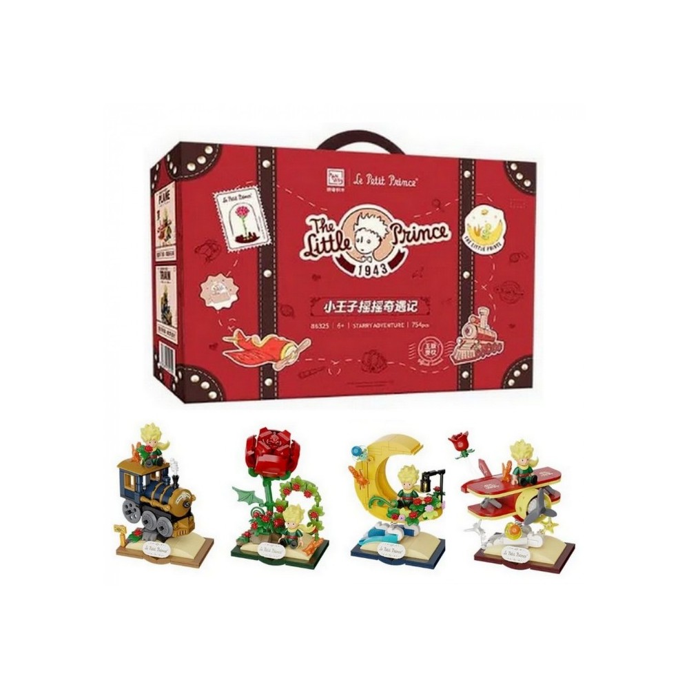 IL PICCOLO PRINCIPE STARRY RIDE SET CONSTRUCTION SET 4X FIGURE PANTASY