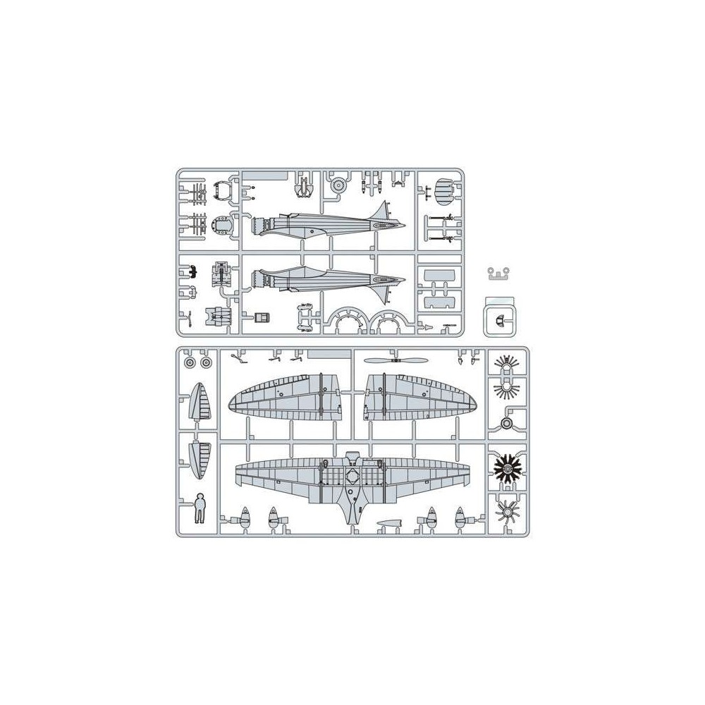 THE WIND RISES TYPE 9 PROTOTYPE FIGHTER 1/48 MODEL KIT STUDIO GHIBLI
