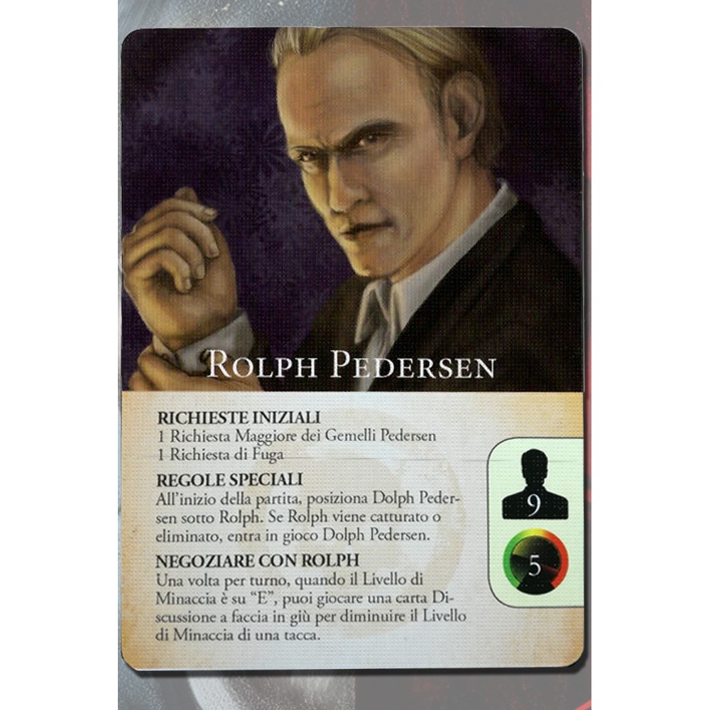 DO NOT PANIC GAMES HOSTAGE NEGOTIATOR ESP.2 GEMELLI PEDERSEN EDIZIONE ITALIANA