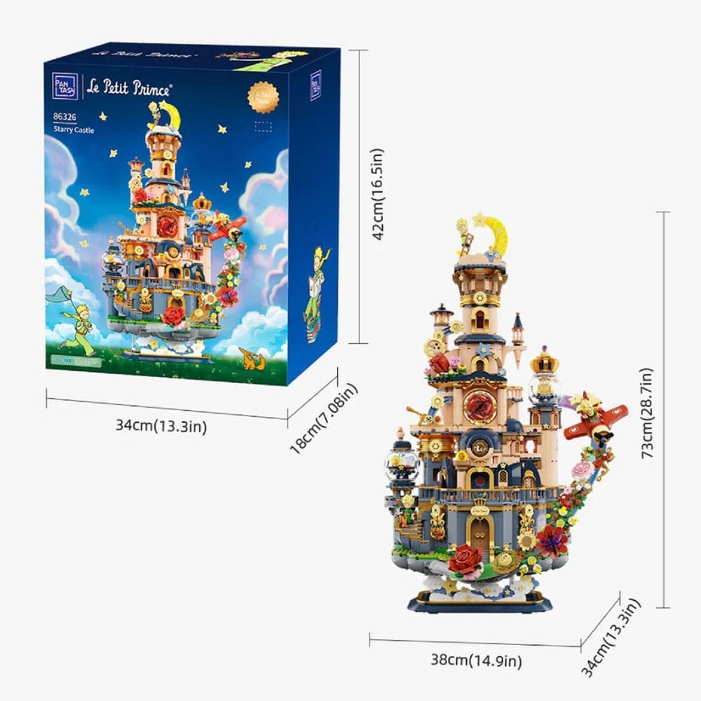 PANTASY THE LITTLE PRINCE STARRY RIDE CASTLE CONSTRUCTION SET FIGURE