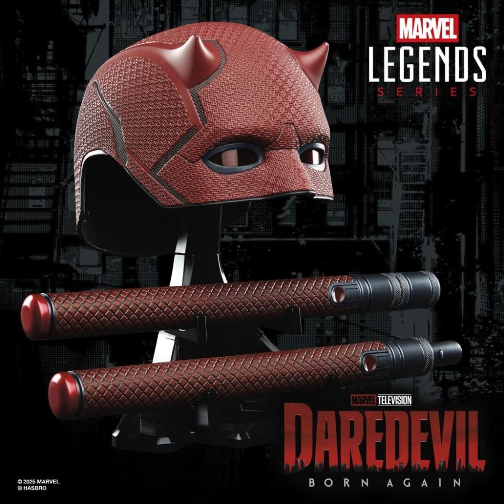 HASBRO MARVEL LEGENDS SERIES DAREDEVIL BORN AGAIN MASK REPLICA
