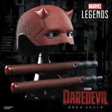 MARVEL LEGENDS DAREDEVIL BORN AGAIN MASK REPLICA BASTONE E MASCHERA HASBRO
