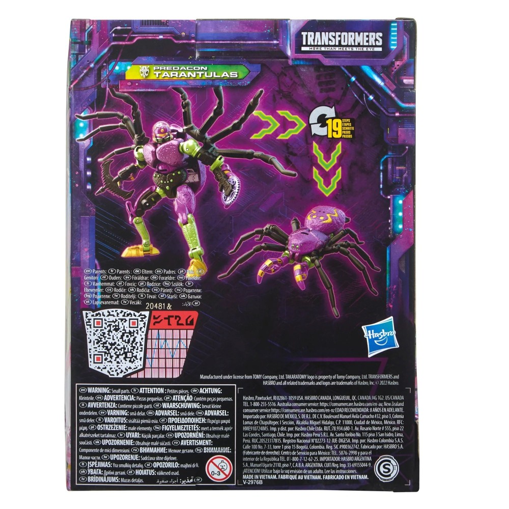 TRANSFORMERS LEGACY DELUXE CLASS TARANTULA ACTION FIGURE HASBRO