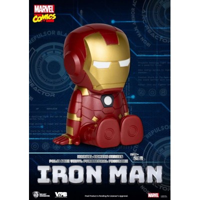 BEAST KINGDOM MARVEL COMICS IRON MAN PALM SIZE VINYL BANK