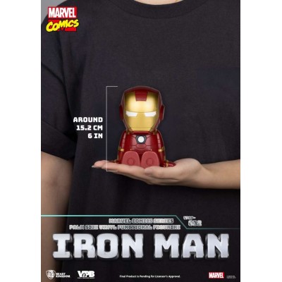 MARVEL COMICS IRON MAN PALM SIZE VINYL BANK SALVADANAIO BEAST KINGDOM