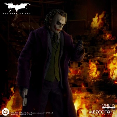 BATMAN THE DARK KNIGHT THE JOKER ONE:12 COLLECTIVE ACTION FIGURE MEZCO TOYS