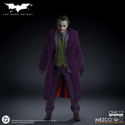 BATMAN THE DARK KNIGHT THE JOKER ONE:12 COLLECTIVE ACTION FIGURE MEZCO TOYS
