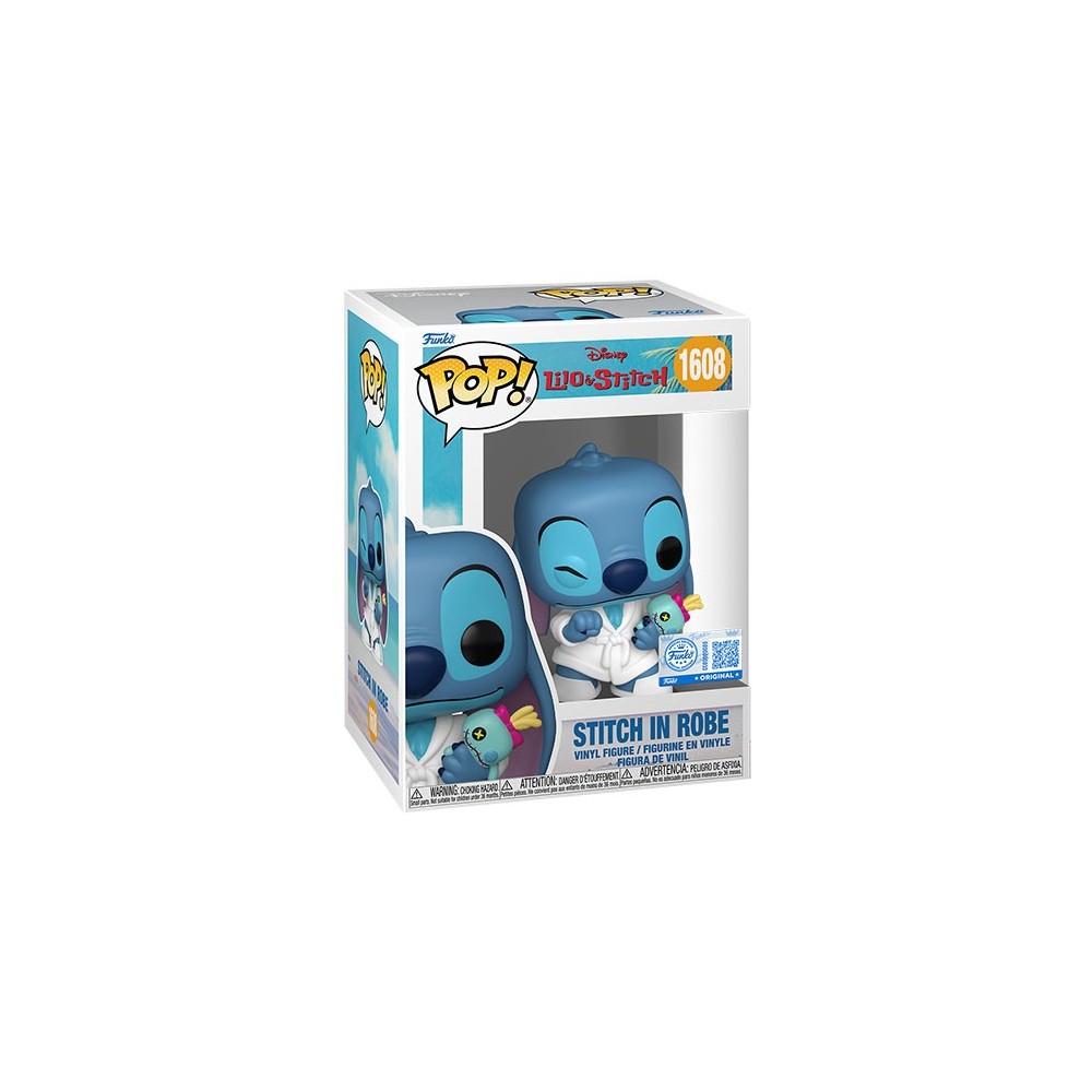 FUNKO POP! LILO AND STITCH STITCH IN ROBE BOBBLE HEAD FIGURE FUNKO