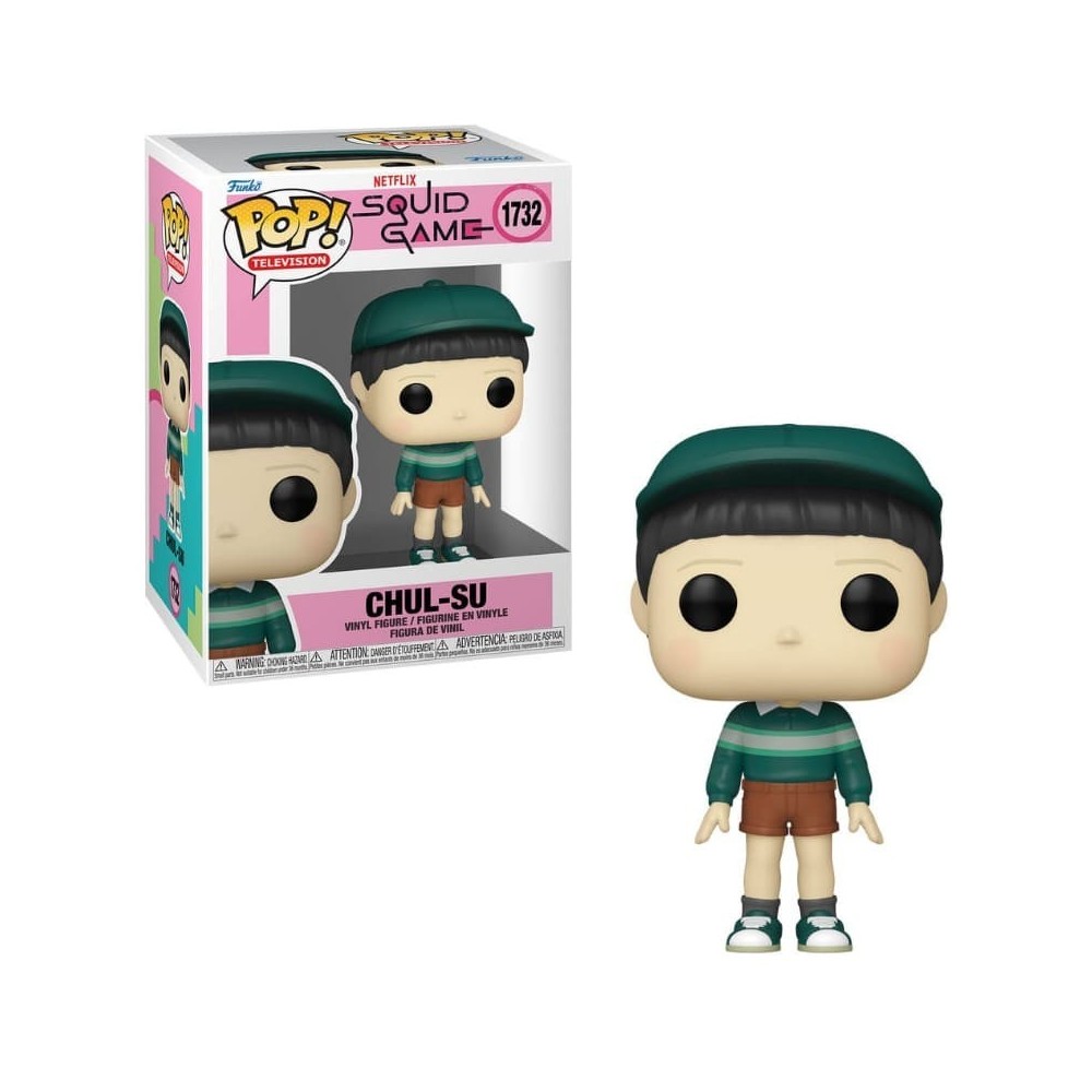 FUNKO POP! SQUID GAME CHUL-SU BOBBLE HEAD FIGURE FUNKO