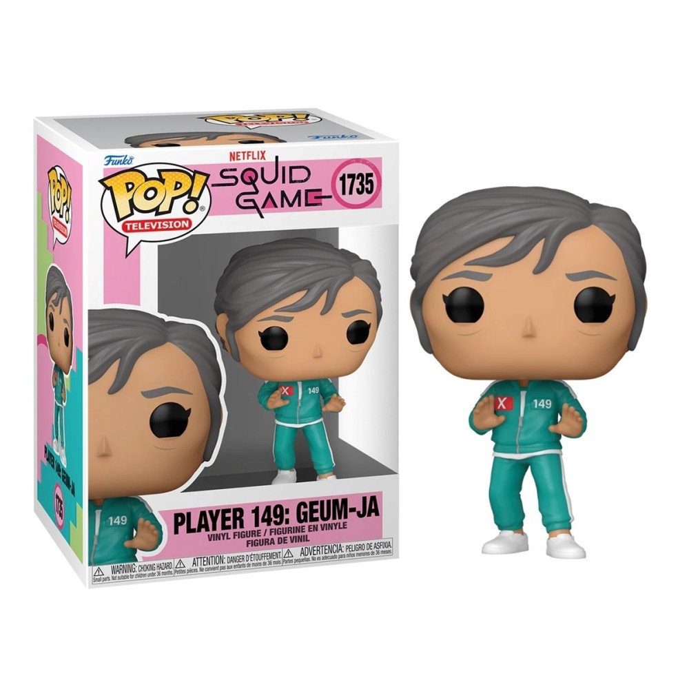 FUNKO POP! SQUID GAME PLAYER 149 GEUM-JA BOBBLE HEAD FIGURE FUNKO