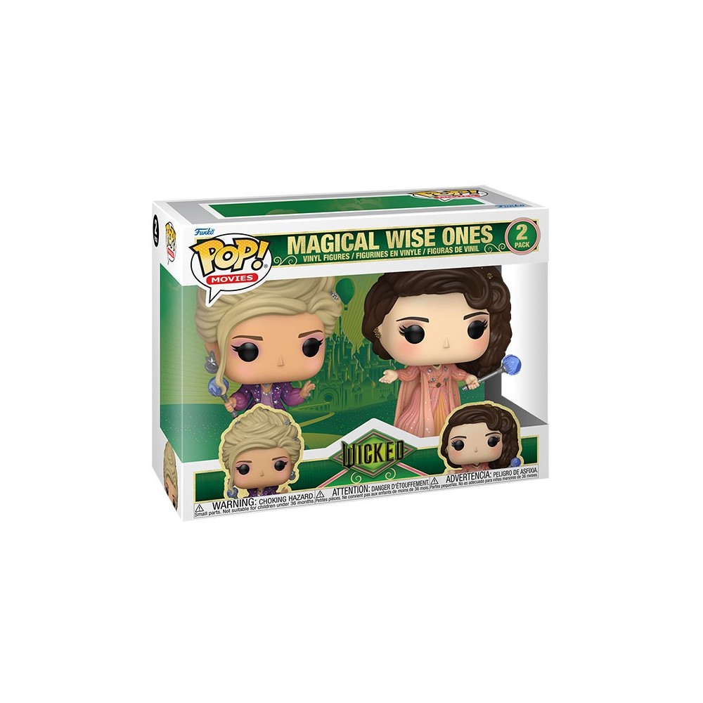 FUNKO POP! WICKED MAGICAL WISE ONES 2-PACK BOBBLE HEAD FIGURE FUNKO