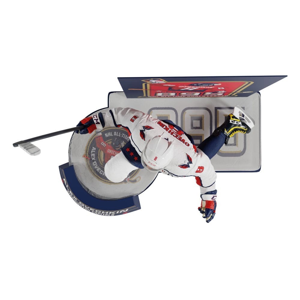 MC FARLANE NHL ALL TIME GOALS LEADER ALEX OVECHKIN WASHINGTON CAPITALS 1/6 STATUE 28CM RESIN FIGURE