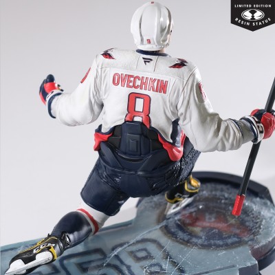MC FARLANE NHL ALL TIME GOALS LEADER ALEX OVECHKIN WASHINGTON CAPITALS 1/6 STATUE 28CM RESIN FIGURE