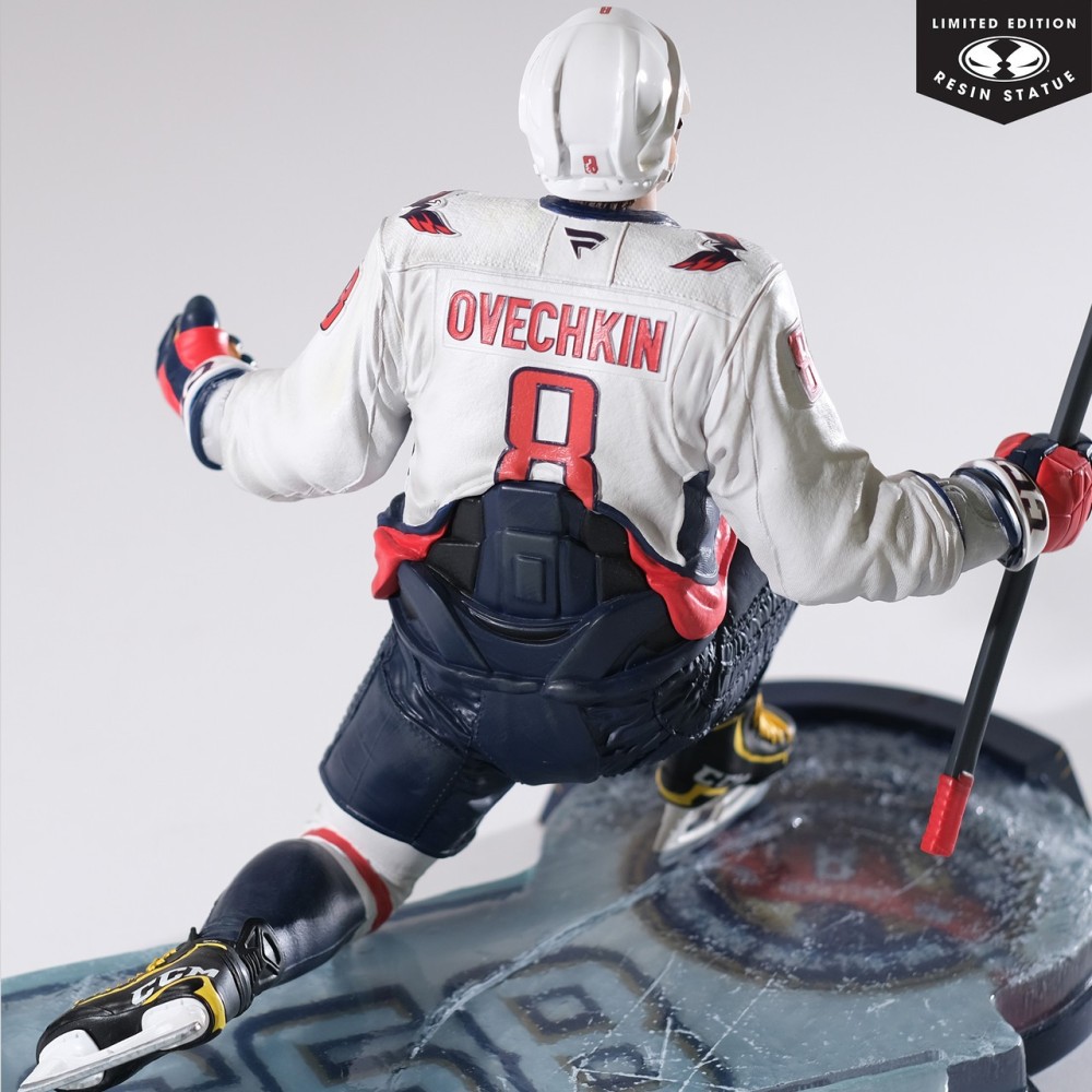 NHL ALL TIME GOALS LEADER ALEX OVECHKIN WASHINGTON CAPITALS 1/6 STATUA 28CM FIGURE MC FARLANE
