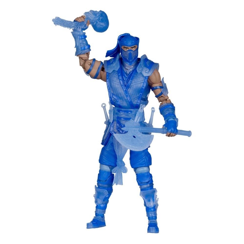 MORTAL KOMBAT 11 SUB-ZERO GLOW IN THE DARK GOLD LABEL ACTION FIGURE MC FARLANE
