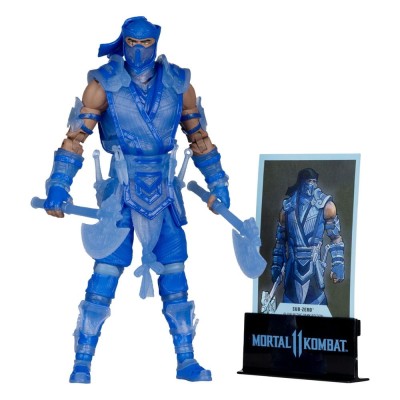 MORTAL KOMBAT 11 SUB-ZERO GLOW IN THE DARK GOLD LABEL ACTION FIGURE MC FARLANE