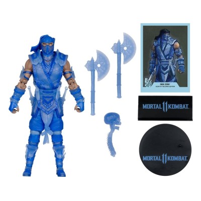 MORTAL KOMBAT 11 SUB-ZERO GLOW IN THE DARK GOLD LABEL ACTION FIGURE MC FARLANE