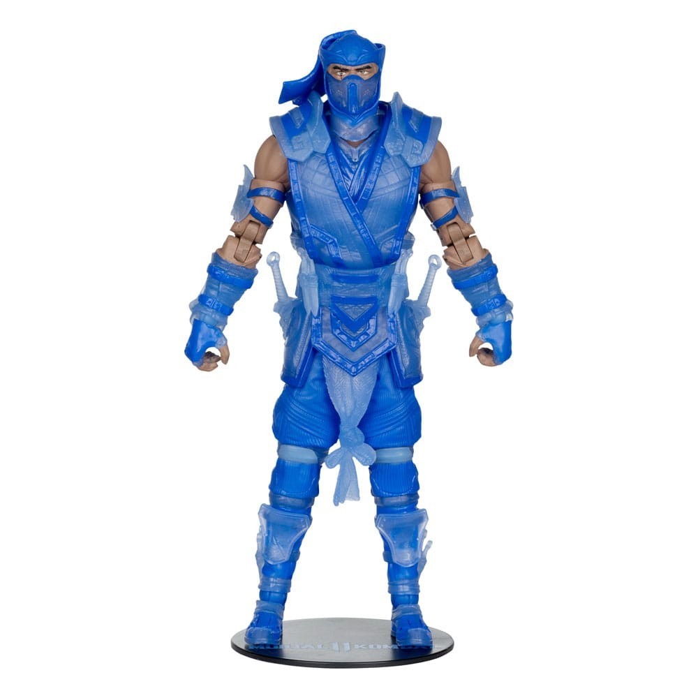 MORTAL KOMBAT 11 SUB-ZERO GLOW IN THE DARK GOLD LABEL ACTION FIGURE MC FARLANE