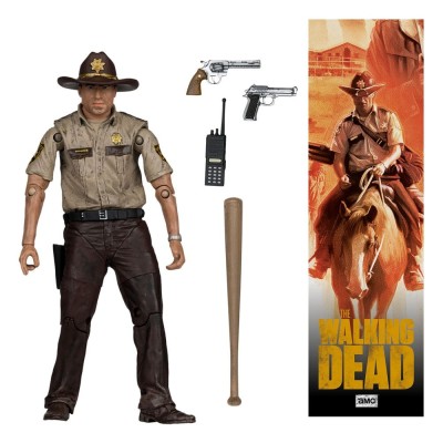 THE WALKING DEAD RICK GRIMES SEASON 1 ACTION FIGURE MC FARLANE
