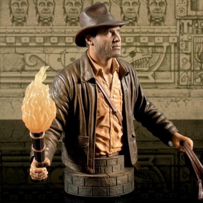 GENTLE GIANT INDIANA JONES RAIDERS OF THE LOST ARK INDY BUST STATUE SDCC 2023 VARIANT FIGURE