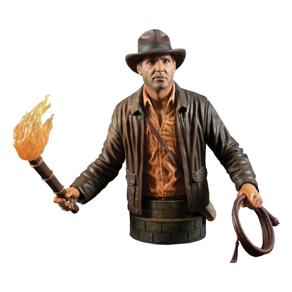 GENTLE GIANT INDIANA JONES RAIDERS OF THE LOST ARK INDY BUST STATUE SDCC 2023 VARIANT FIGURE