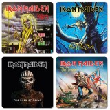 CINEREPLICAS IRON MAIDEN COASTERS 4-PACK SET