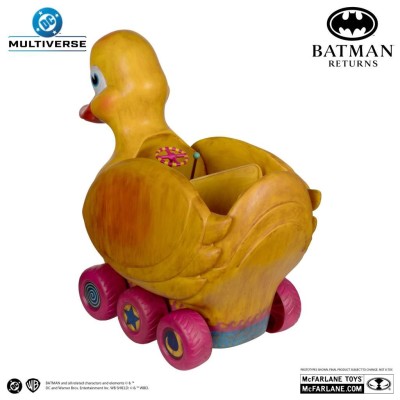 MC FARLANE DC MULTIVERSE BATMAN RETURNS THE DUCK WITH THE PENGUIN VEHICLE ACTION FIGURE