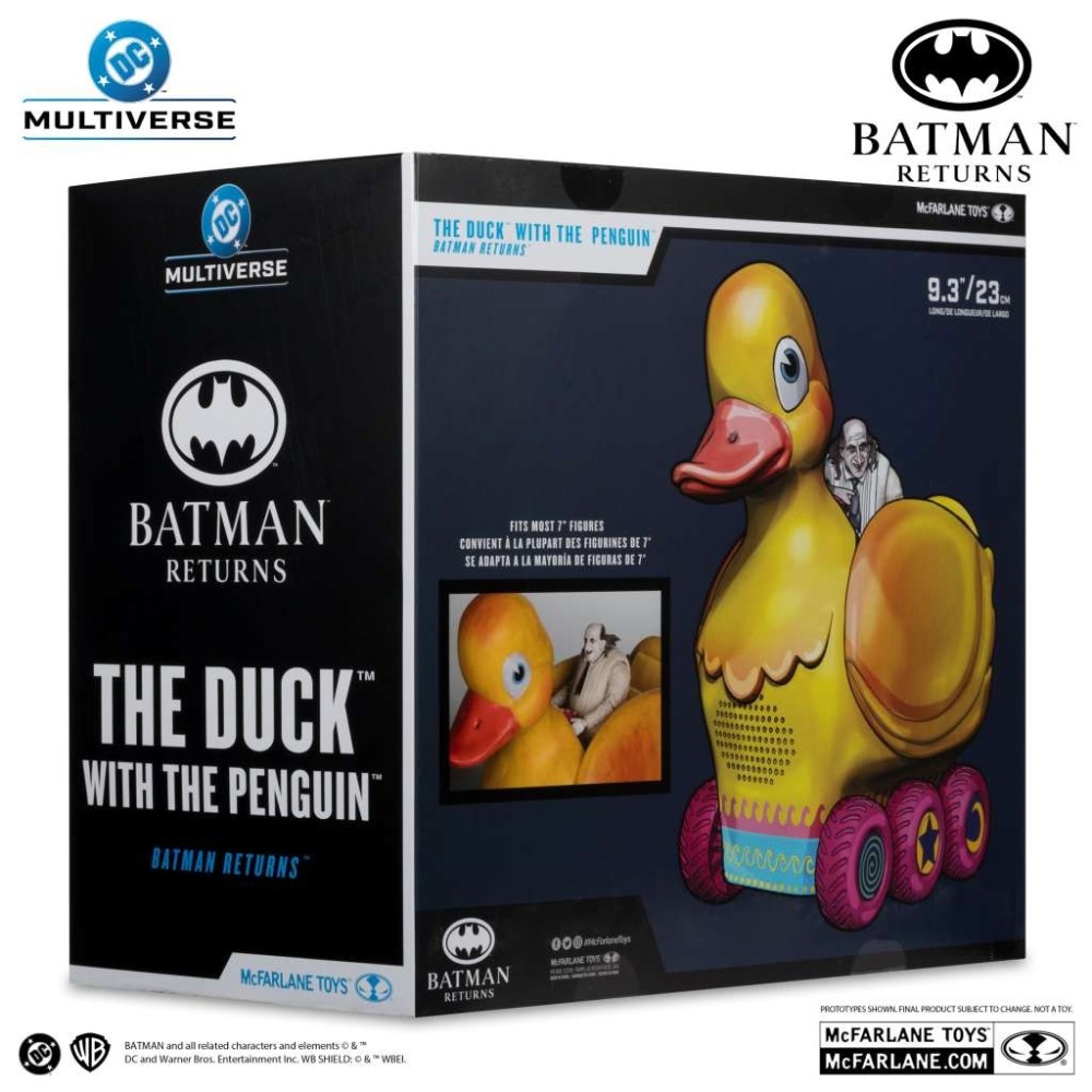 DC MULTIVERSE BATMAN RETURNS THE DUCK WITH PENGUIN ACTION FIGURE MC FARLANE