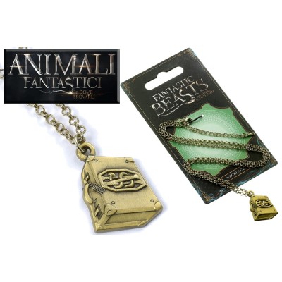 ANIMALI FANTASTICI - FANTASTIC BEASTS SUITCASE NECKLACE COLLANA CON CIONDOLO CARAT