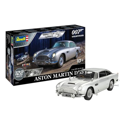 JAMES BOND 007 GOLDFINGER ASTON MARTIN DB5 1/24 MODEL KIT FIGURE REVELL