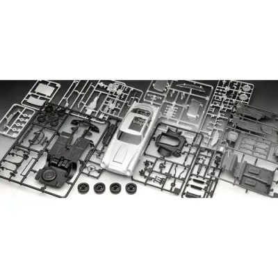 JAMES BOND 007 GOLDFINGER ASTON MARTIN DB5 1/24 MODEL KIT FIGURE REVELL