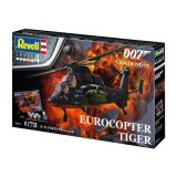 JAMES BOND 007 GOLDEN EYE EUROCOPTER TIGER 1/72 MODEL KIT FIGURE REVELL