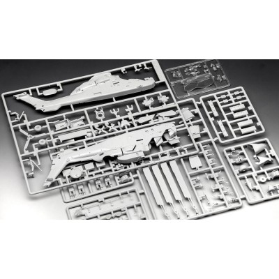 JAMES BOND 007 GOLDEN EYE EUROCOPTER TIGER 1/72 MODEL KIT FIGURE REVELL