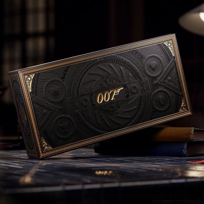 THEORY11 JAMES BOND 007 POKER PLAYING CARDS BOX GOLD EDITION SET 3 DECKS