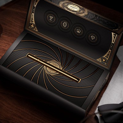 JAMES BOND 007 POKER PLAYING CARDS BOX GOLD EDITION SET 3 MAZZI THEORY11