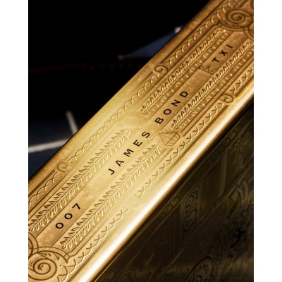 JAMES BOND 007 POKER PLAYING CARDS BOX GOLD EDITION SET 3 MAZZI THEORY11