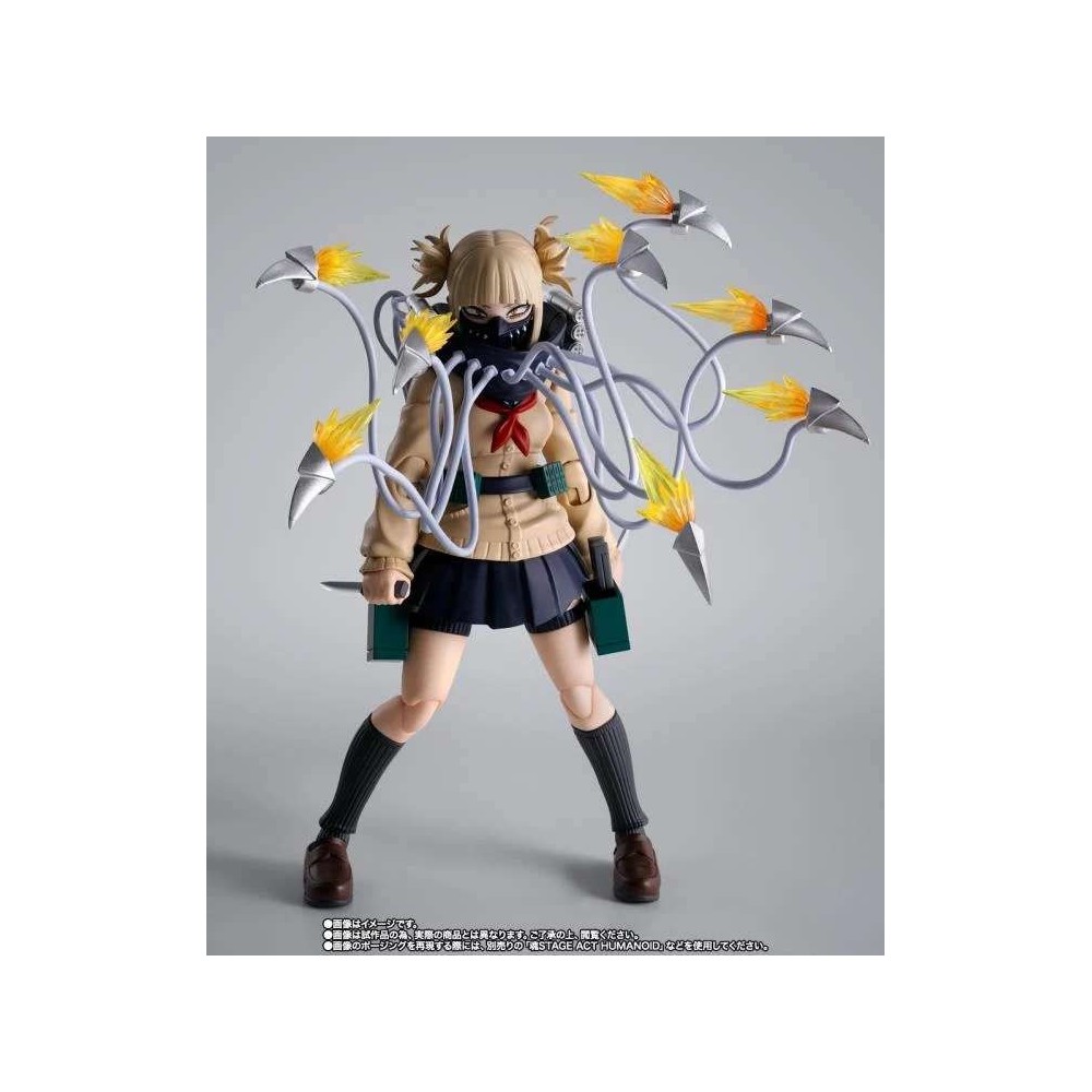 BANDAI MY HERO ACADEMIA HIMIKO TOGA S.H. FIGUARTS SERIES PVC ACTION FIGURE