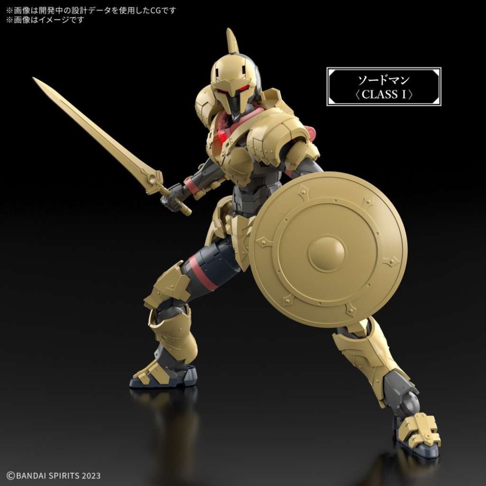 30MF LIBER SWORDMAN MODEL KIT ACTION FIGURE BANDAI