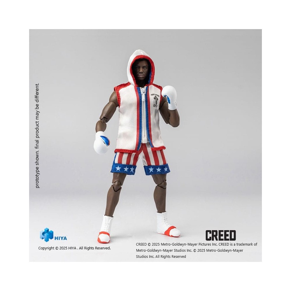 CREED EXQUISITE SUPER SERIES ADONIS CREED 1/12 ACTION FIGURE HIYA TOYS