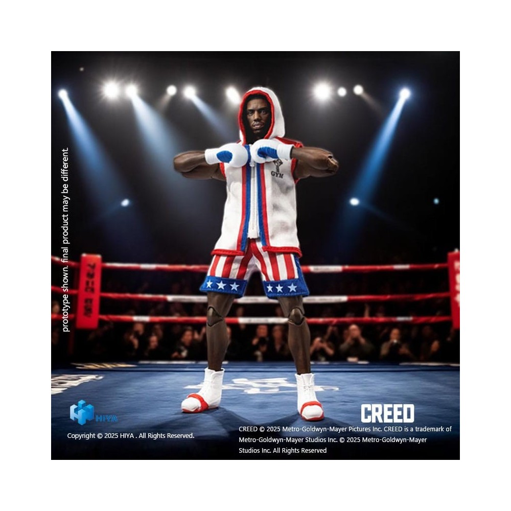 CREED EXQUISITE SUPER SERIES ADONIS CREED 1/12 ACTION FIGURE HIYA TOYS