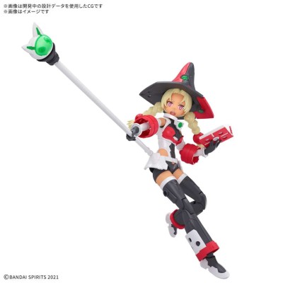 BANDAI 30MS SIS-W00 MARIKAL COLOR C PVC MODEL KIT FIGURE